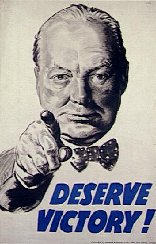 Churchill Poster