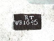Date sign at Tetlow Fold, Godley