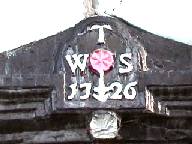 Date sign at Tetlow Fold, Godley