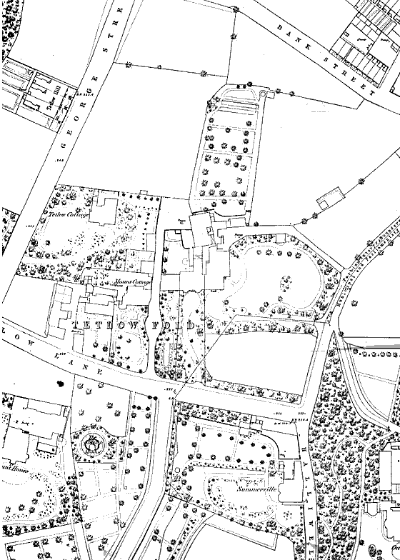 Tetlow Village, circa 1848